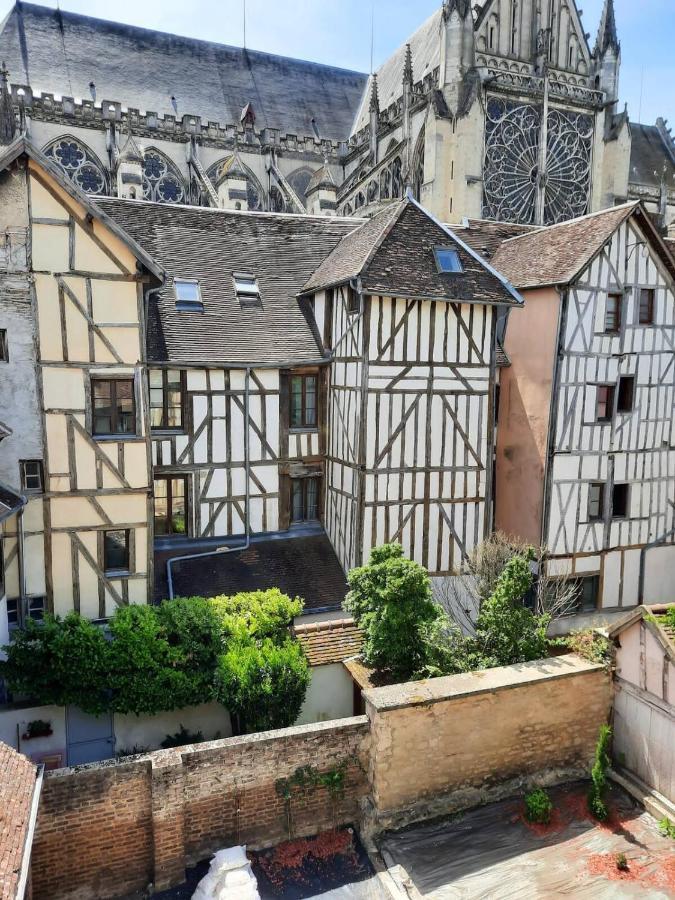 La Marmotte De La Cathedrale - Calme - Jardin Apartment Троа Екстериор снимка