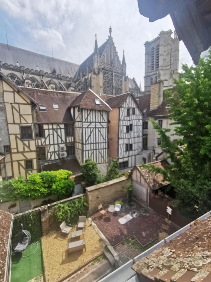 La Marmotte De La Cathedrale - Calme - Jardin Apartment Троа Екстериор снимка